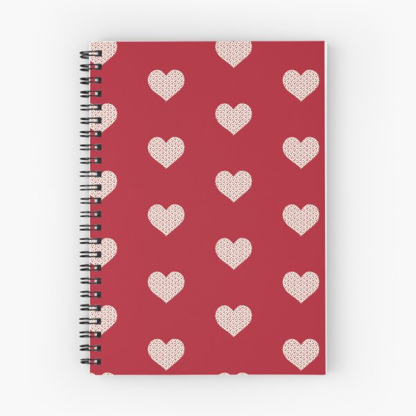 Item preview, Red Hearts in Big Heart on Red BG designed and sold by LoloTrends.