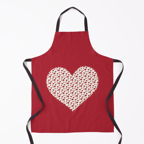 Item preview, Red Hearts in Big Heart on Red BG designed and sold by LoloTrends.