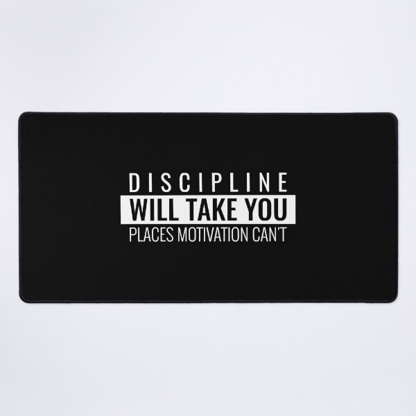 Item preview, DISCIPLINE WILL TAKE YOU PLACES. MOTIVATION CAN'T STICKER designed and sold by SuccessfulVibes.