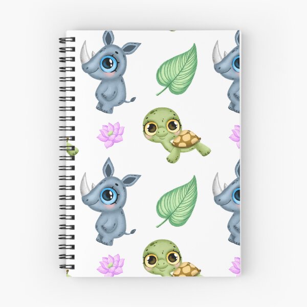 Item preview, turtle and rhino pattern designed and sold by Proud Pro Gifts.