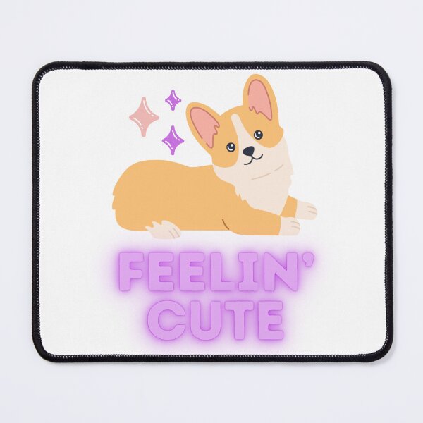 Item preview, FEELIN’ cute corgi designed and sold by Archetypealist.