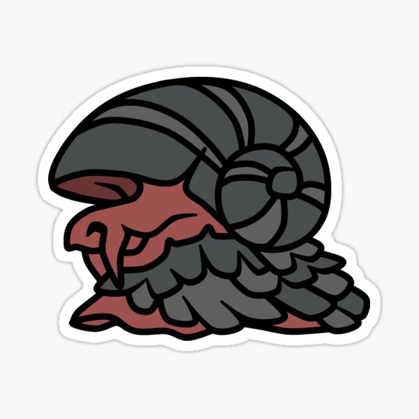 Item preview, Scaly-Foot Snail EDGE Sticker - WILD Colors - By ImpulseImpact designed and sold by Expeditioner's Discovery Guild Enterprise.
