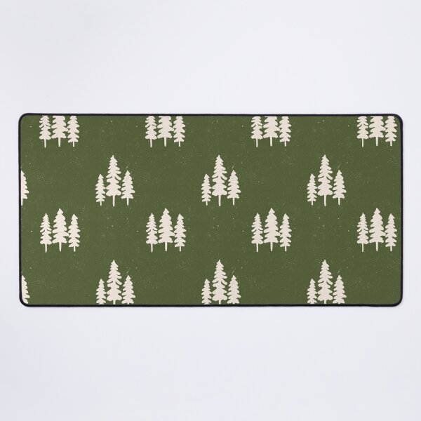 Item preview, Forest Green Pines Trees Wanderlust Pattern designed and sold by trajeado14.