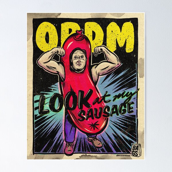 OBDM - Look At My Sausage Poster