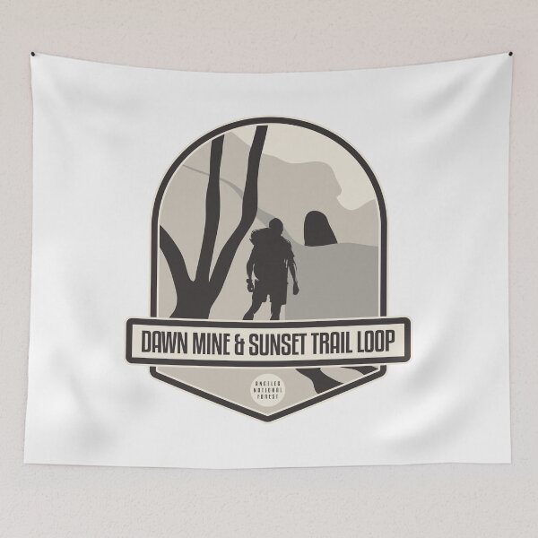Item preview, Dawn Mine and Sunset Trail Loop - Angeles National Forest designed and sold by Moritz Schwäble.