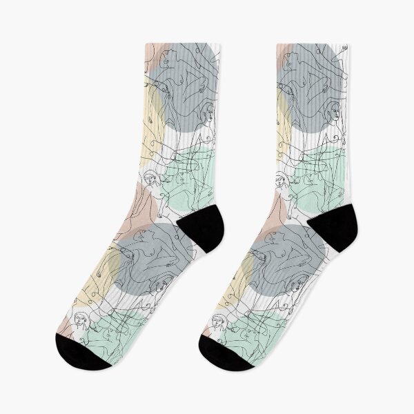 Item preview, Single Line Life Drawing Pattern designed and sold by suzayyyyyyyy.