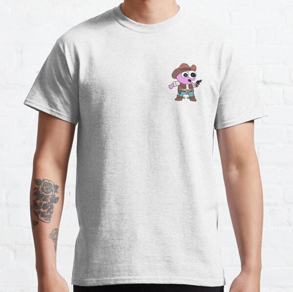 Smiling Friends Cowboy Pim Pattern - Adult Swim Classic T-Shirt