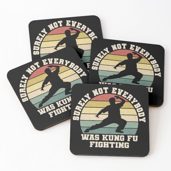 Item preview, Surely Not Everybody Was Kung Fu Fighting Martial Arts Retro  designed and sold by SaliDesigner.