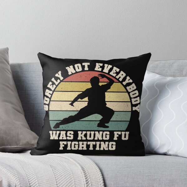 Item preview, Surely Not Everybody Was Kung Fu Fighting Martial Arts Retro  designed and sold by SaliDesigner.