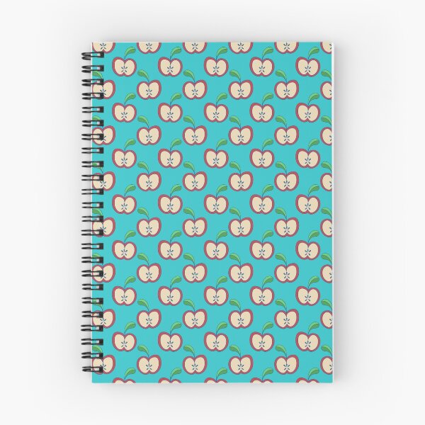 Item preview, Apple Halves Blue Pattern designed and sold by SaradaBoru.