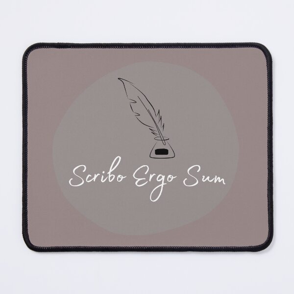 Item preview, Scribo Ergo Sum (I Write, Therefore I Am) designed and sold by PrintCutScore.