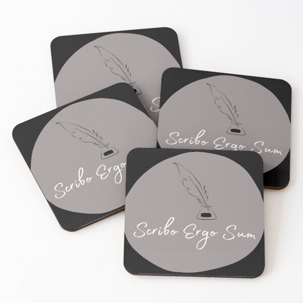 Item preview, Scribo Ergo Sum (I Write, Therefore I Am) designed and sold by PrintCutScore.