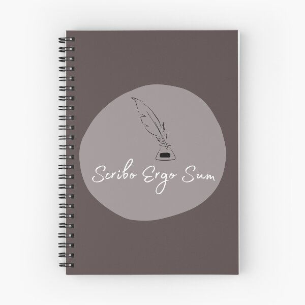 Item preview, Scribo Ergo Sum (I Write, Therefore I Am) designed and sold by PrintCutScore.