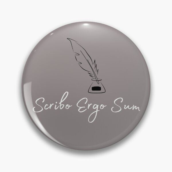Item preview, Scribo Ergo Sum (I Write, Therefore I Am) designed and sold by PrintCutScore.