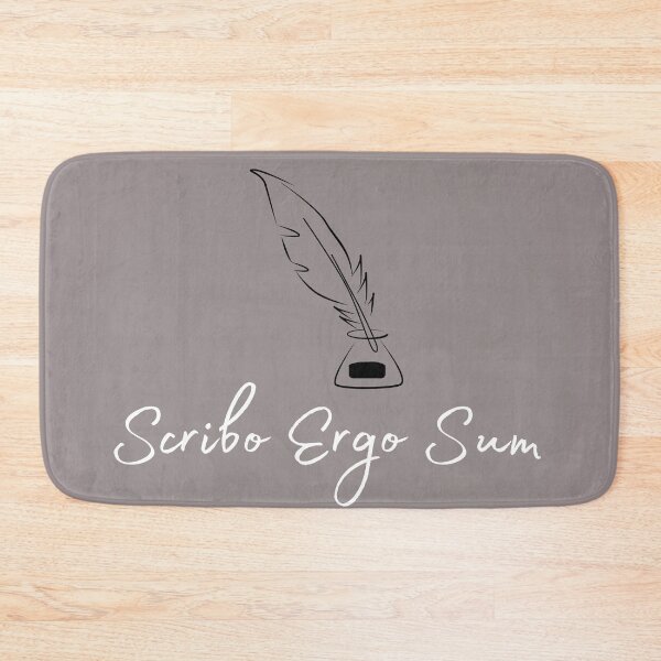 Item preview, Scribo Ergo Sum (I Write, Therefore I Am) designed and sold by PrintCutScore.