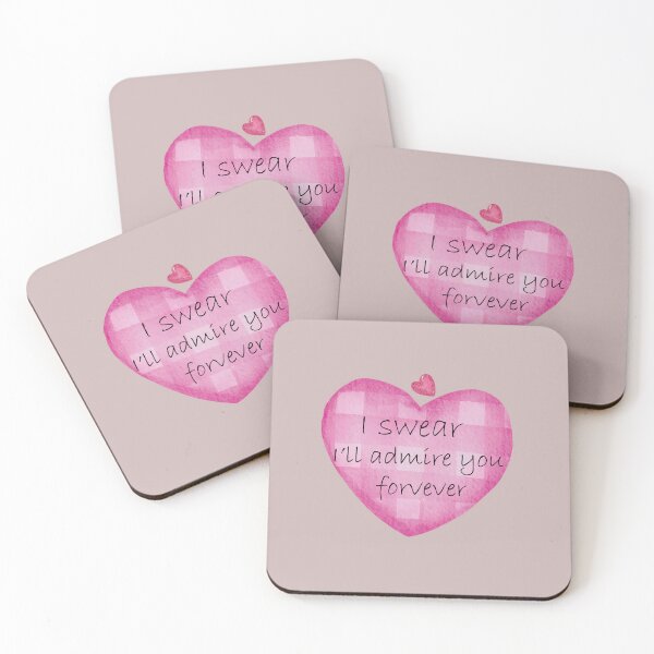 Item preview, admire forever hot heart designed and sold by PastaPrint.