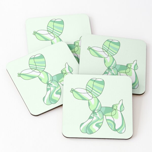 Item preview, Balloon dog Green designed and sold by Roze Quartz.