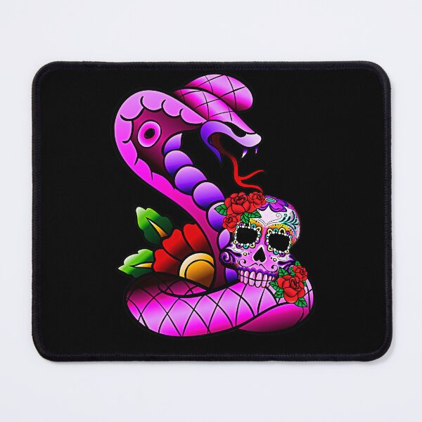 Item preview, Snake Skull Tattoo designed and sold by Gothic Fantasy.