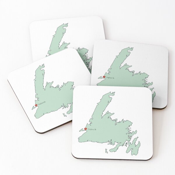 Item preview, Stephenville, Newfoundland, Canada. Love my city map. designed and sold by I Am Skye With An E.