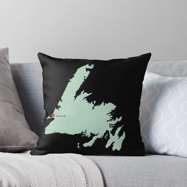 Item preview, Stephenville, Newfoundland, Canada. Love my city map. designed and sold by I Am Skye With An E.