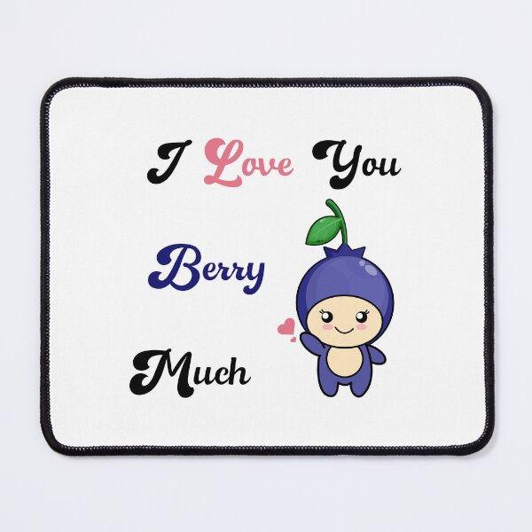 Item preview, I love you berry much blueberry Baby One-Piece, cute and fun kids clothes designed and sold by Sun Rise.