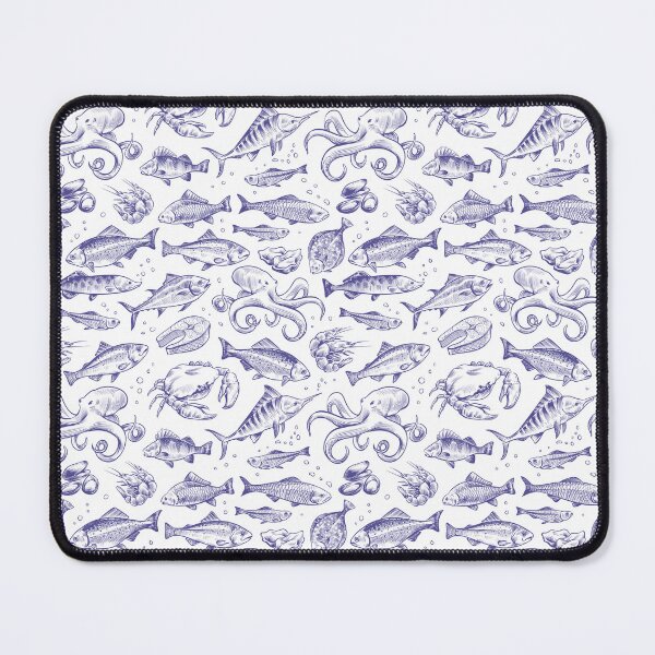 Item preview, fish and sea animals pattern designed and sold by Proud Pro Gifts.