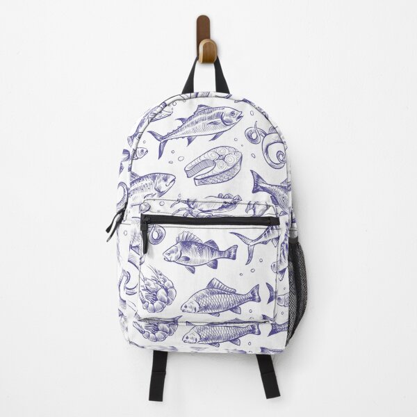 Item preview, fish and sea animals pattern designed and sold by Proud Pro Gifts.