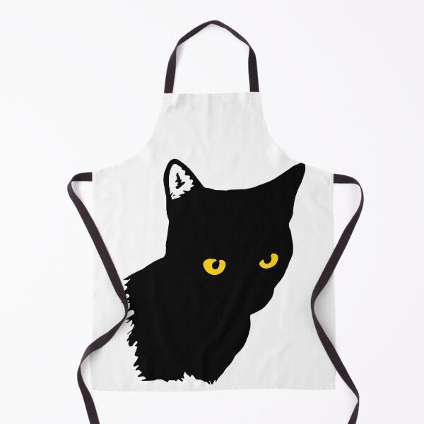 Item preview, Black Cat with Yellow Eyes designed and sold by Owlies-Barn.