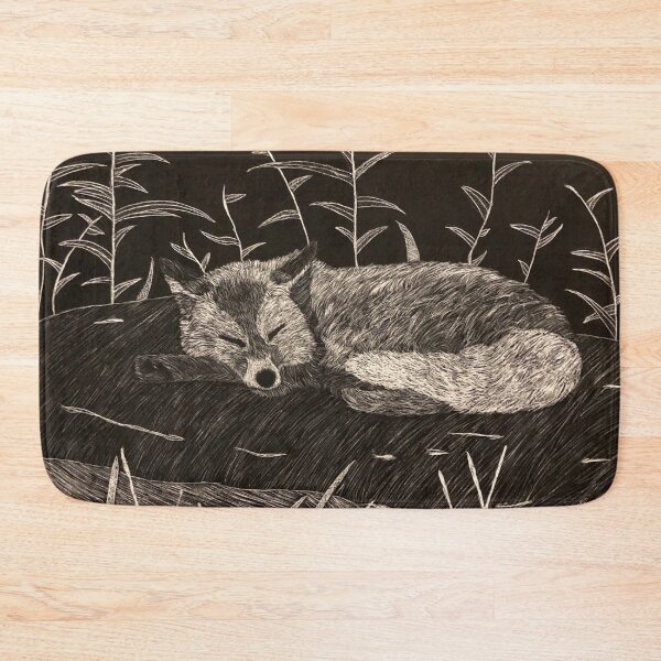 Item preview, Fox on Rock Scratchboard designed and sold by newyearsday13.