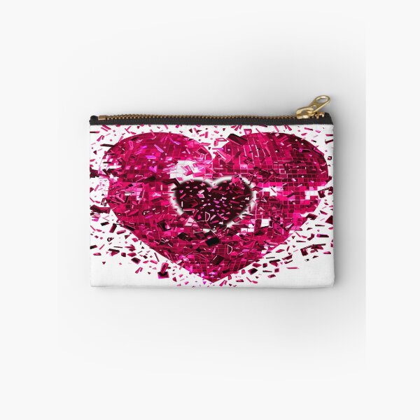 Item preview, Shattered Pink Magenta Disco Heart designed and sold by Deborah Camp.