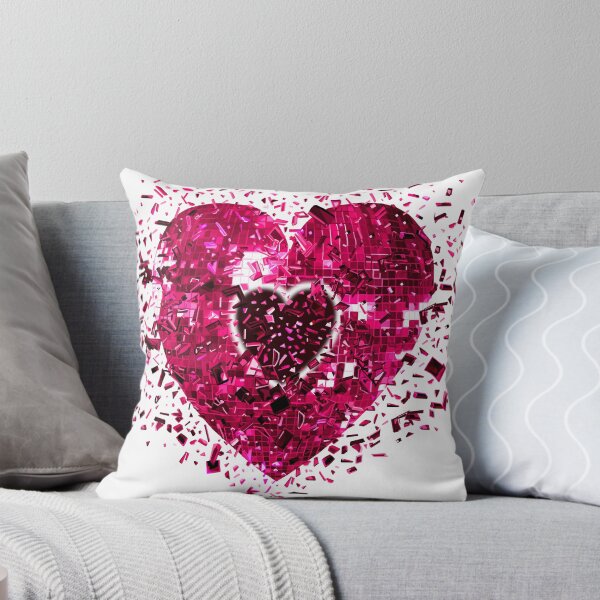Item preview, Shattered Pink Magenta Disco Heart designed and sold by Deborah Camp.