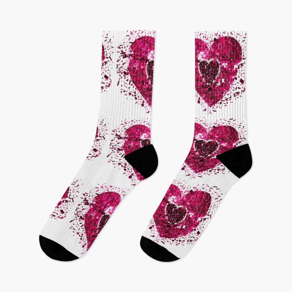 Item preview, Shattered Pink Magenta Disco Heart designed and sold by Deborah Camp.