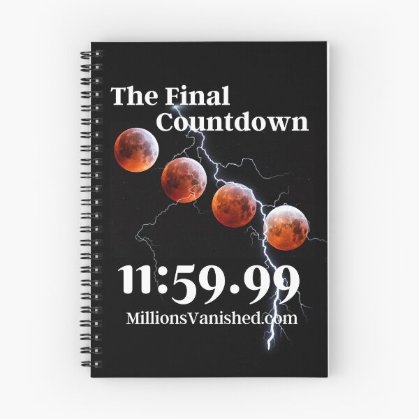 Item preview, The Final Countdown Tetrad Blood Moons - Christians  designed and sold by 1thes416.
