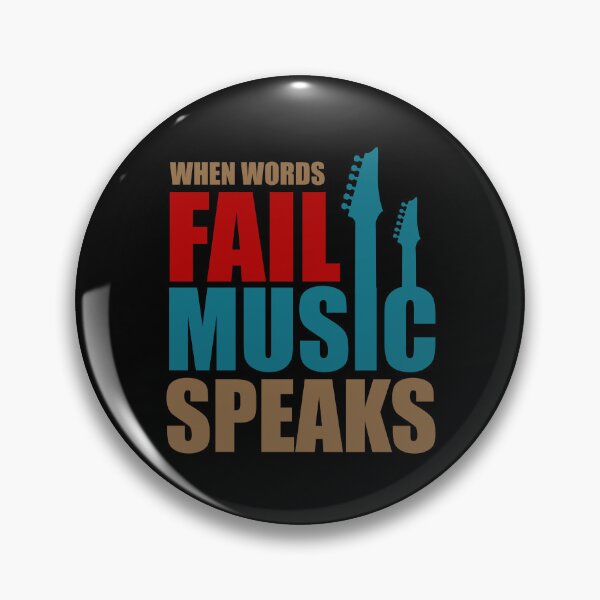 Item preview, When words fail music speaks designed and sold by D3monic.