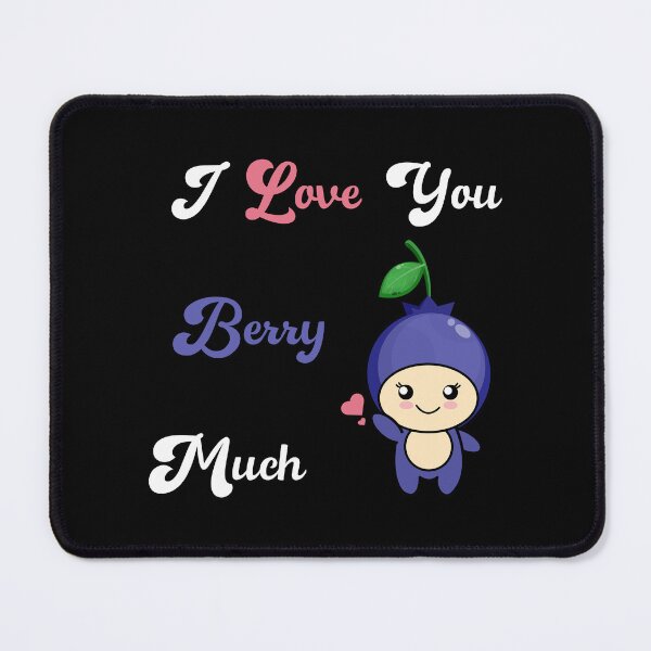 Item preview, I love you berry much blueberry Baby One-Piece, cute and fun kids clothes designed and sold by Sun Rise.