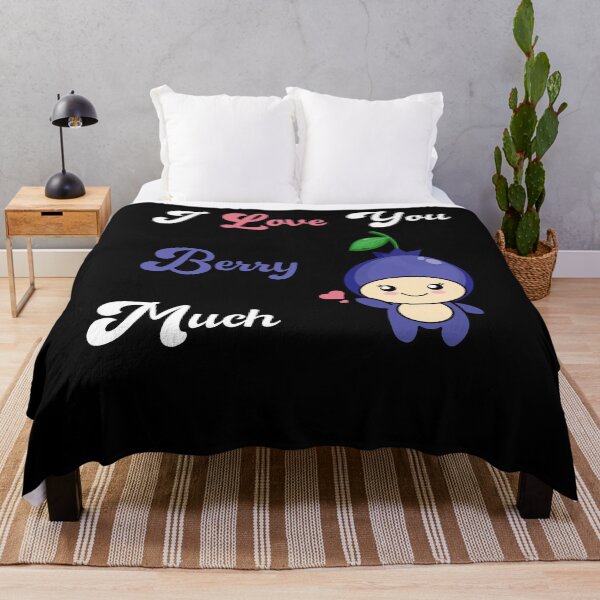 Item preview, I love you berry much blueberry Baby One-Piece, cute and fun kids clothes designed and sold by Sun Rise.