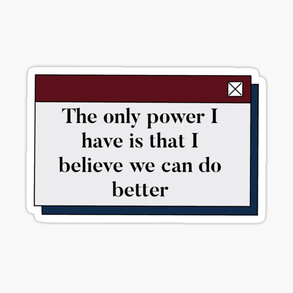 Do Better Sticker