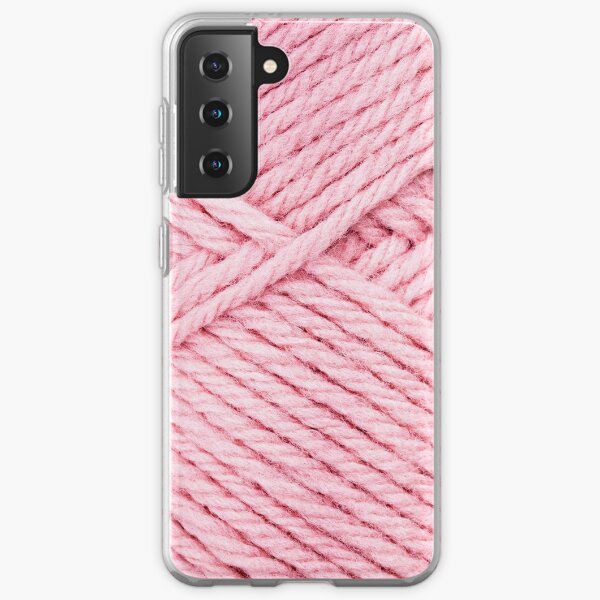 Pink Yarn Samsung Galaxy Soft Case