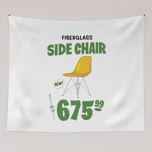 Artikelvorschau, Side-Chair-Poster entworfen und verkauft von BeachouseShop.