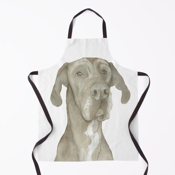 Artikelvorschau, Deutsche Dogge, Deutscher Mastiff, Deutsche Dogge, Hund, Aquarellporträt entworfen und verkauft von L'Atelier Oranjade.