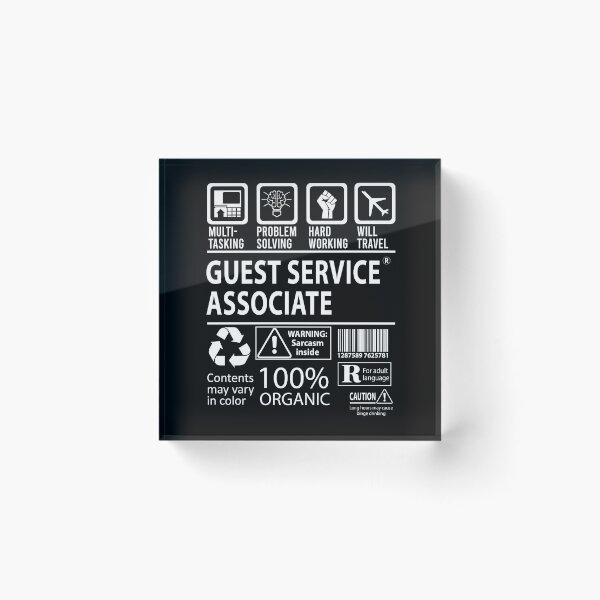 Item preview, Guest Service Associate T Shirt - MultiTasking Certified Job Gift Item Tee designed and sold by oslandefren.