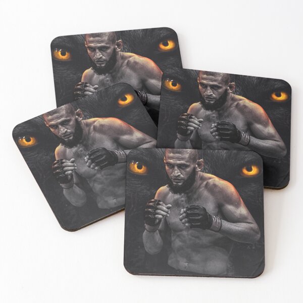 Item preview, Khamzat Chimaev: The Wolf Warrior designed and sold by PlanetMMA.