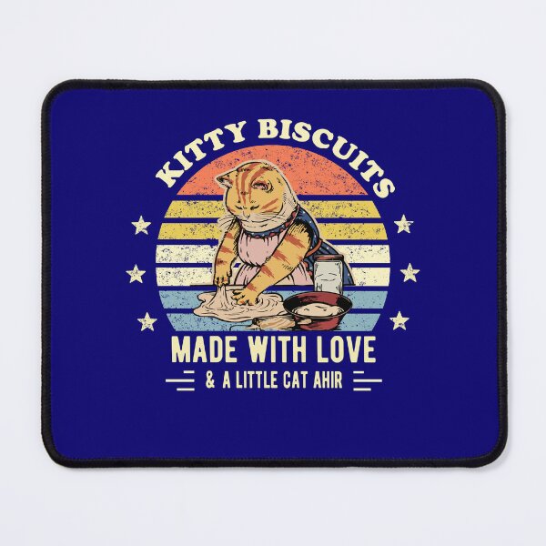 Item preview, Kitty Biscuits Made With Love And A Little Cat Hair Funny Baking Cat, Kitty lover Gift designed and sold by Davidbrg.