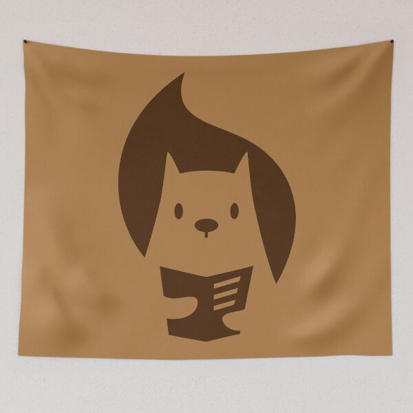 Item preview, squirrel reader designed and sold by BrigitteCooper.