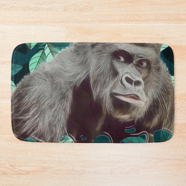 Item preview, Gorila Primate Ape Wildlife Africa Urban designed and sold by katloganusa.