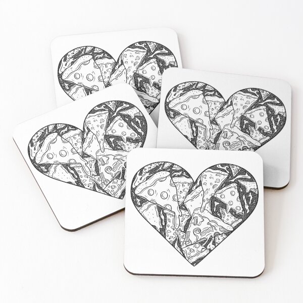 Item preview, Pizza Heart designed and sold by RachWillz.