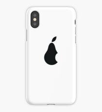 Pear Inc. (black) iPhone Case/Skin