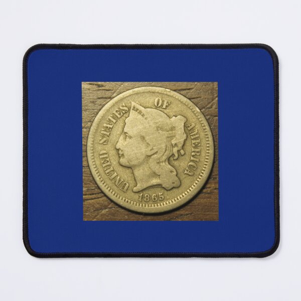 Item preview, 1865 Three Cent Nickel designed and sold by coinsxcrochet.