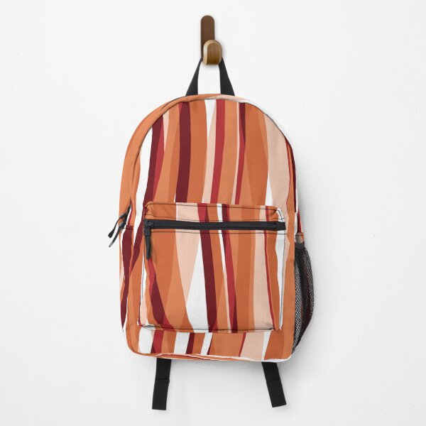 Artikelvorschau, Abstract Waves Stripes Pattern #2 Autumn Tones entworfen und verkauft von bubblyshades.