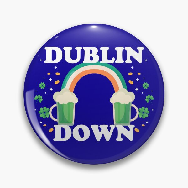 Item preview, Saint Patrick's Day Dublin Down FUNNY Green Beer St Pattys Day Irish Pun designed and sold by originalsusie.
